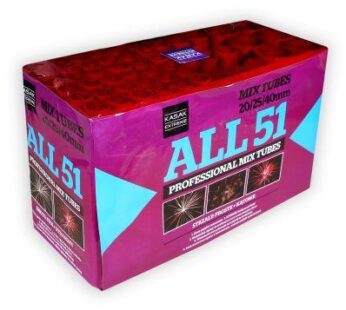 Professional Mix Tubes ALL51-01 51s F3 4/1 – Vuurwerkkopen